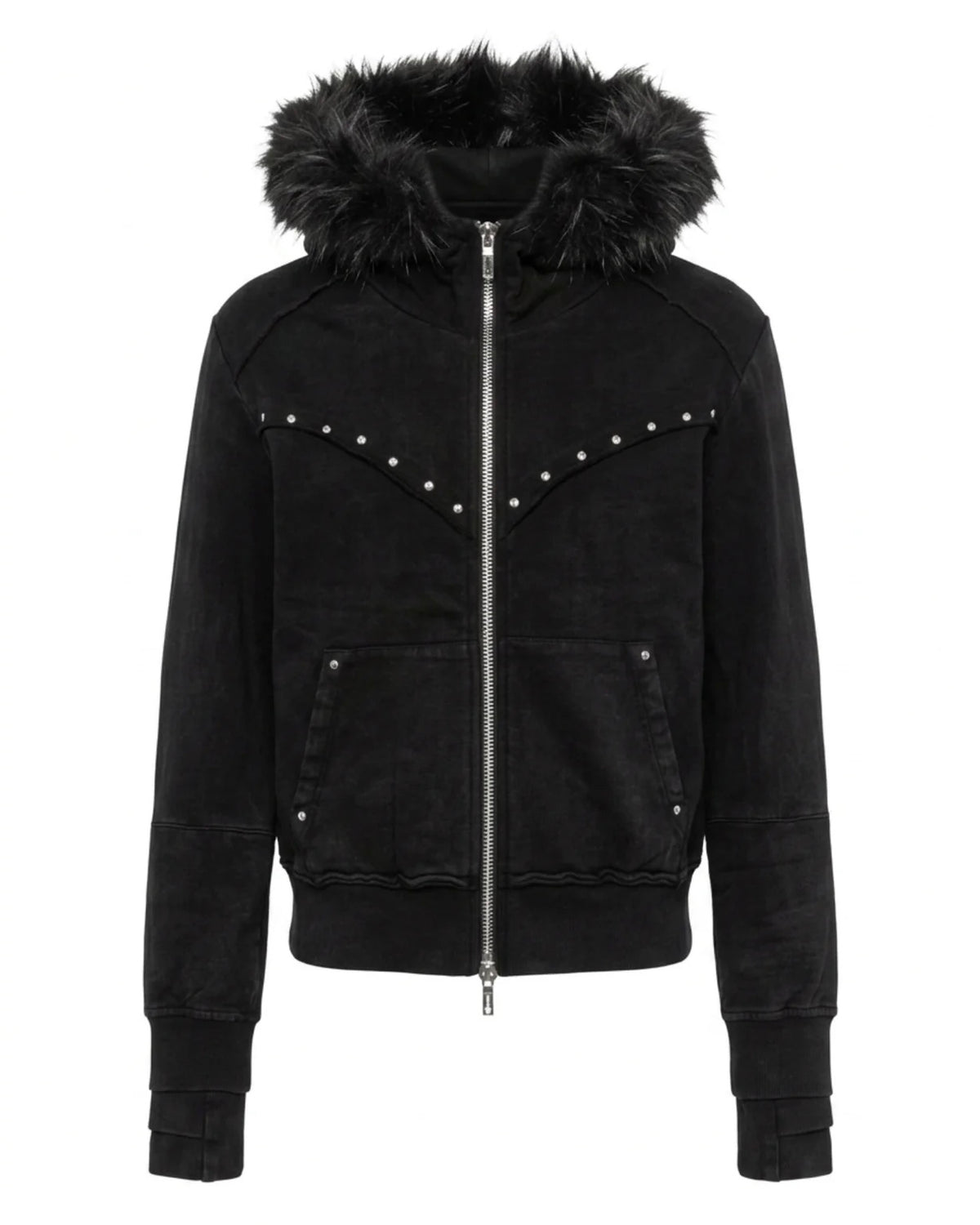 【TYPE SHADE】TYPE SAINT FUR HOODIE