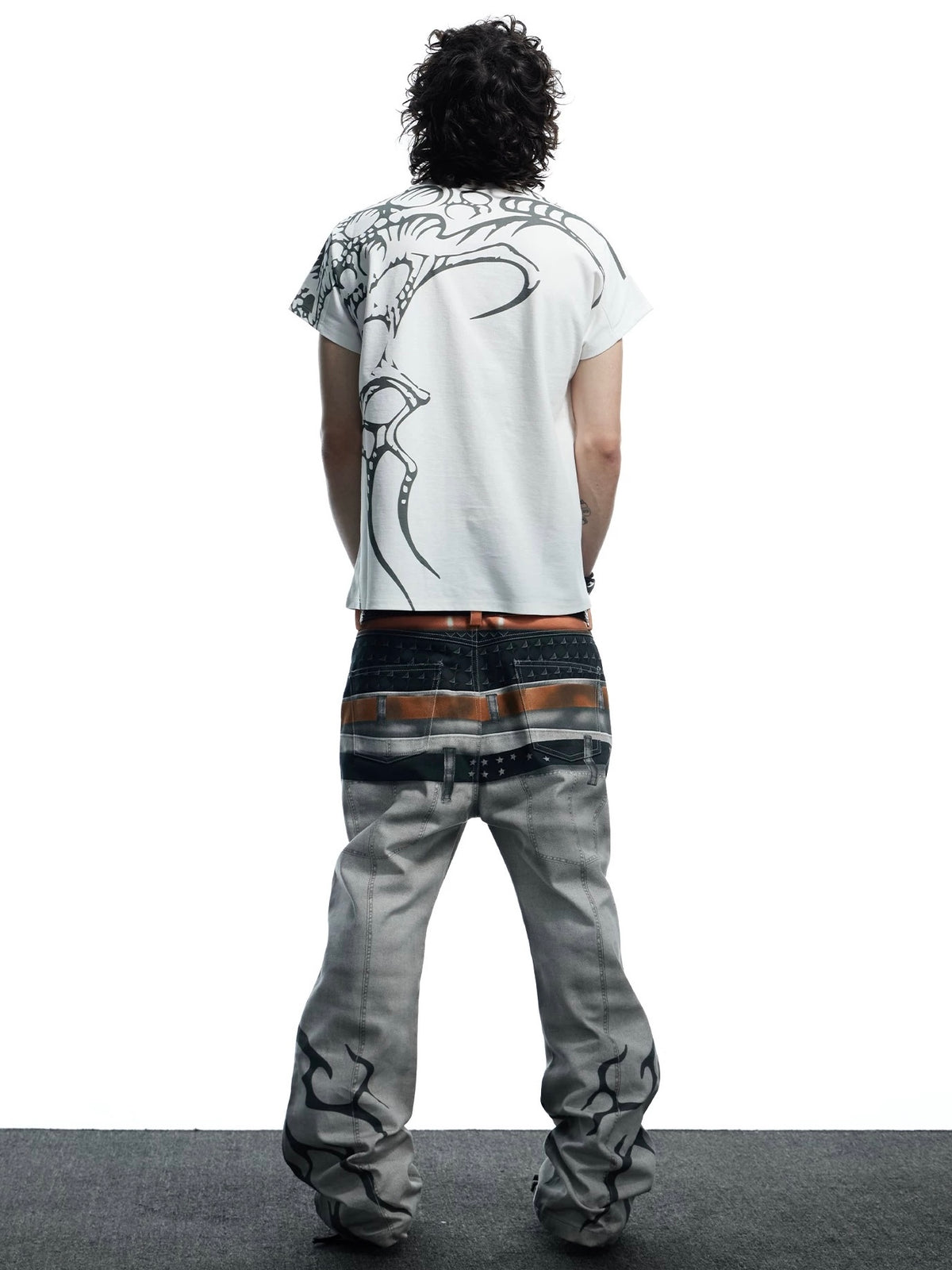 【DND4DES】All-Over Wing Patch Tee