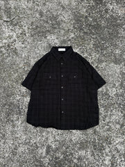 受注制【youll】Cut off half sleeve check shirt (3color)