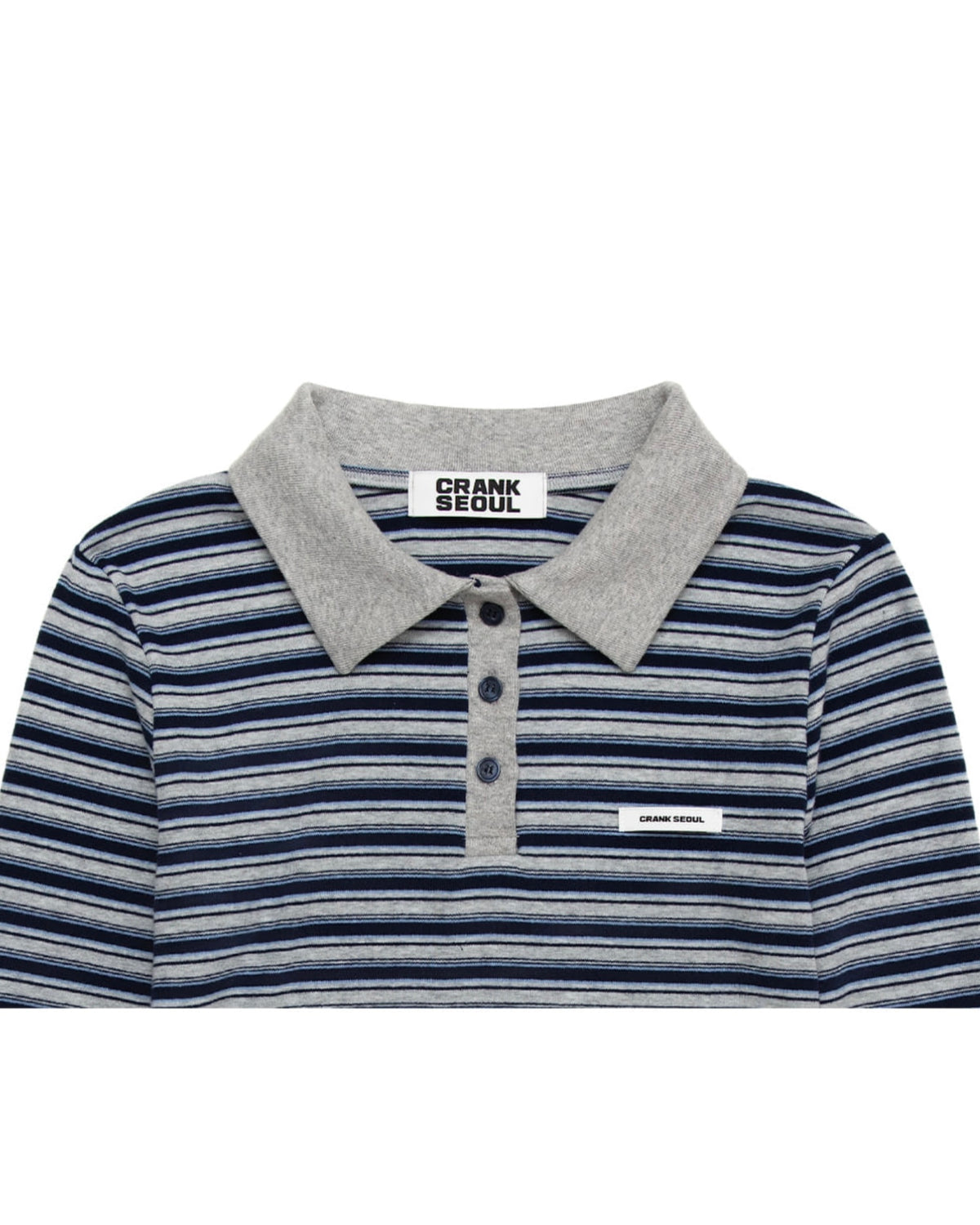 【CRANK】PIN STRIPE PK TOP