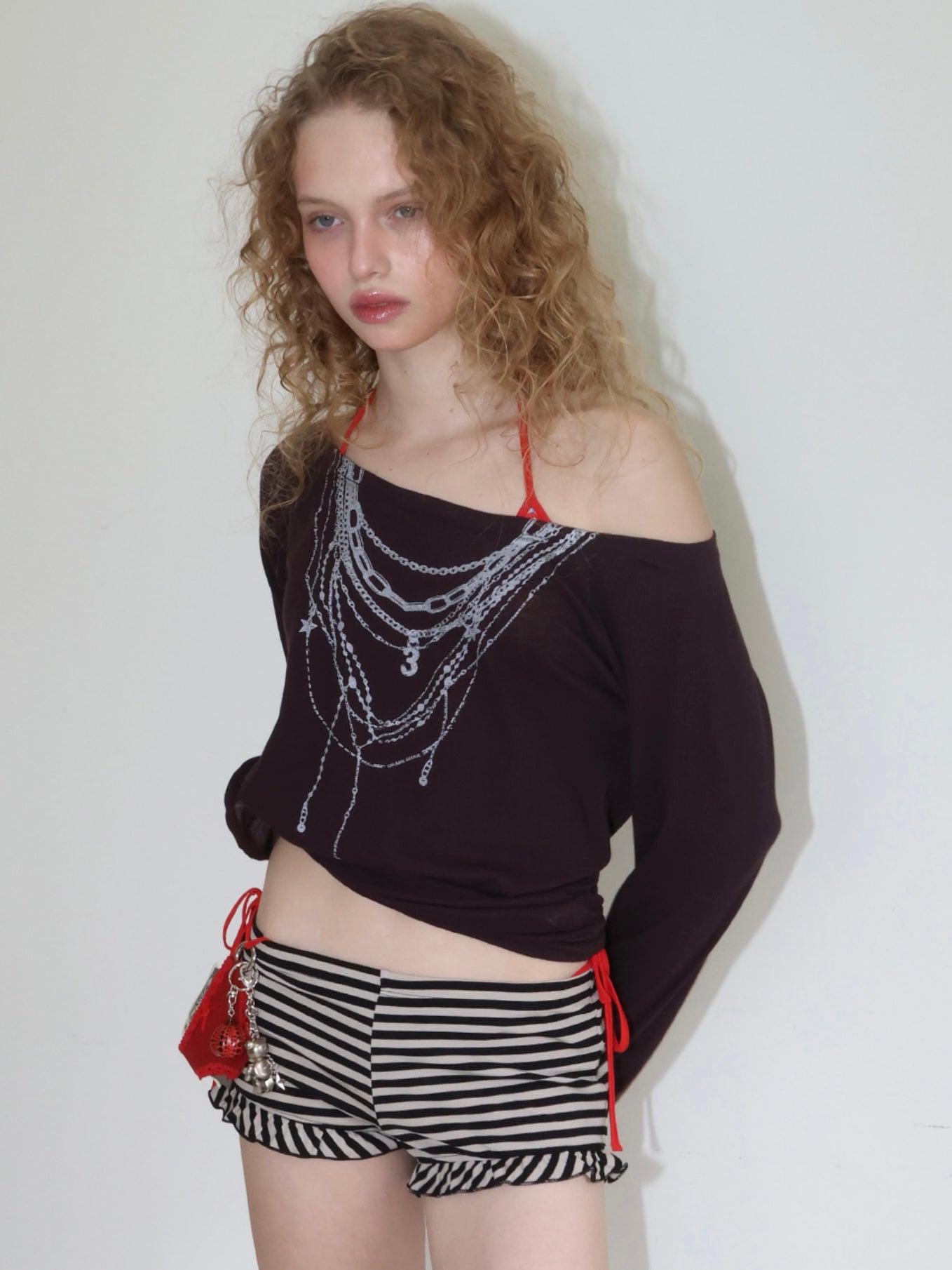 【CRANK】FRILL MICRO SHORTS