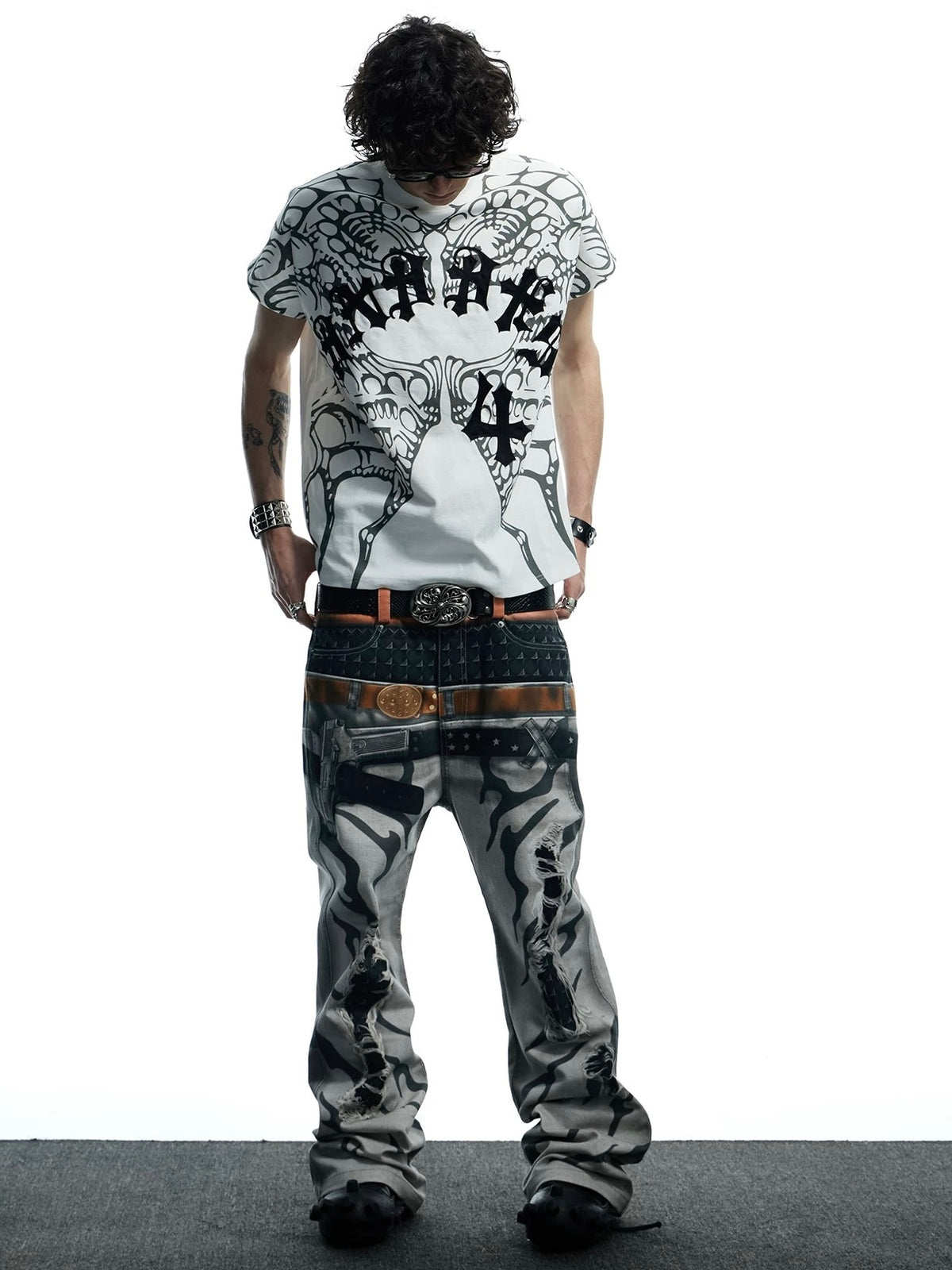 【DND4DES】All-Over Wing Patch Tee