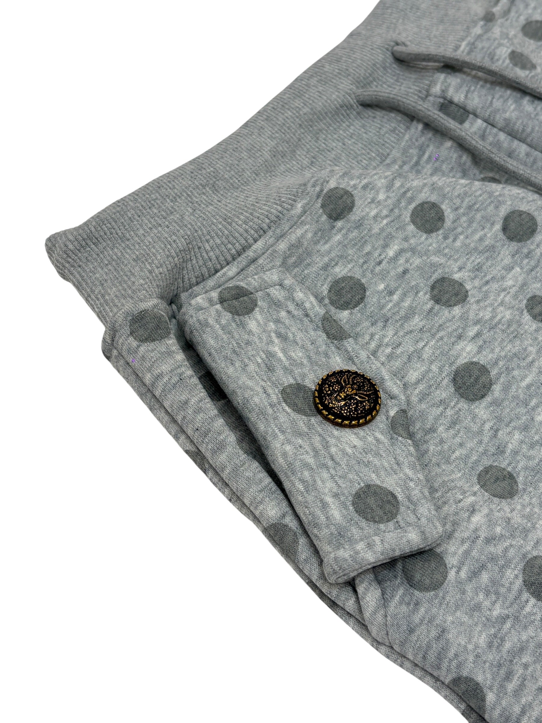 国際配送【Never mind the XU】dot sweat shorts (2color)