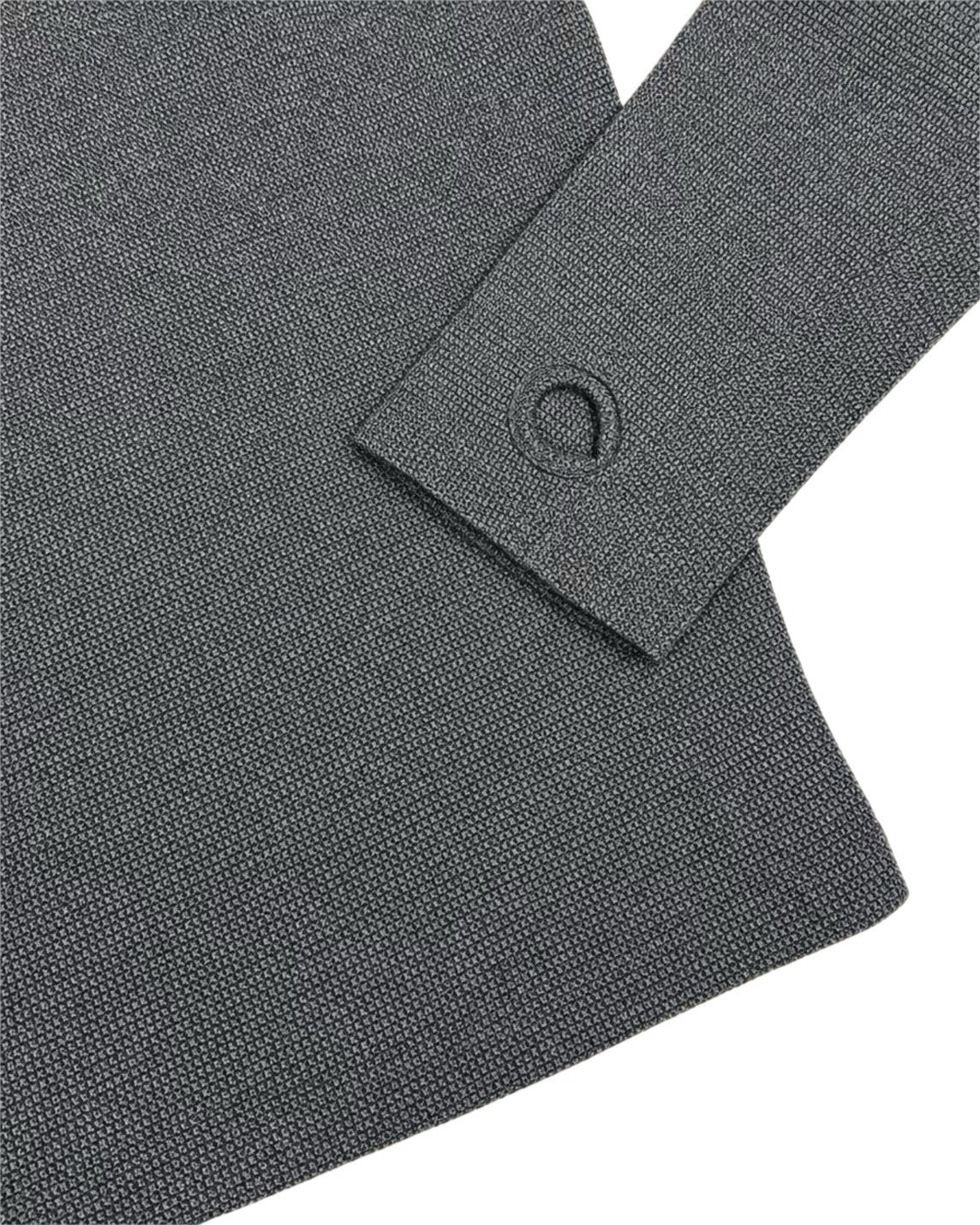 受注制【nmtc+】Diagonal Zip Hood Top (3color)