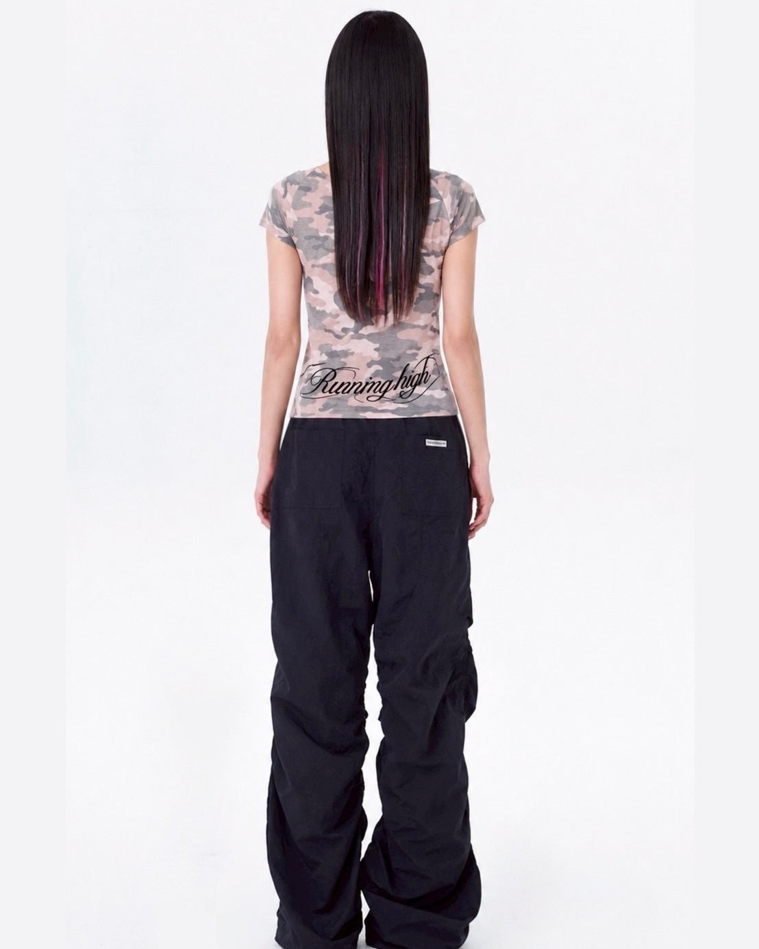 【runningHIGH】CAMOUFLAGE H/S TEE