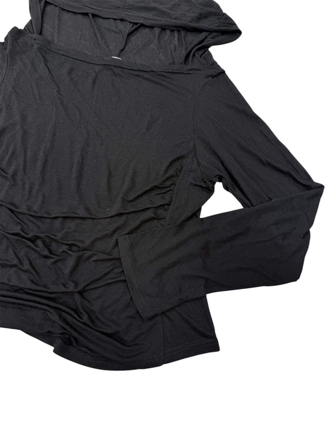 受注制【nmtc+】drape sheer hoodie (2color)
