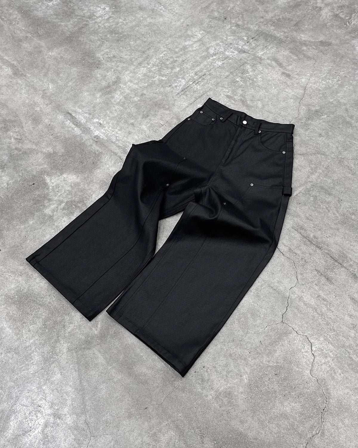 【CHIKASHITSU PLUS HIGH】Carbon coated double knee pants