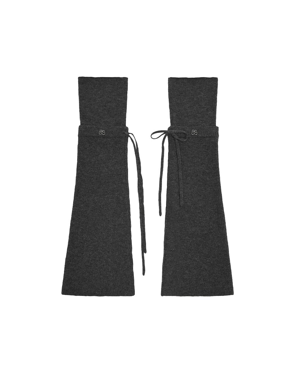 【TUOMIO】LAYERED KNIT LEG WARMER