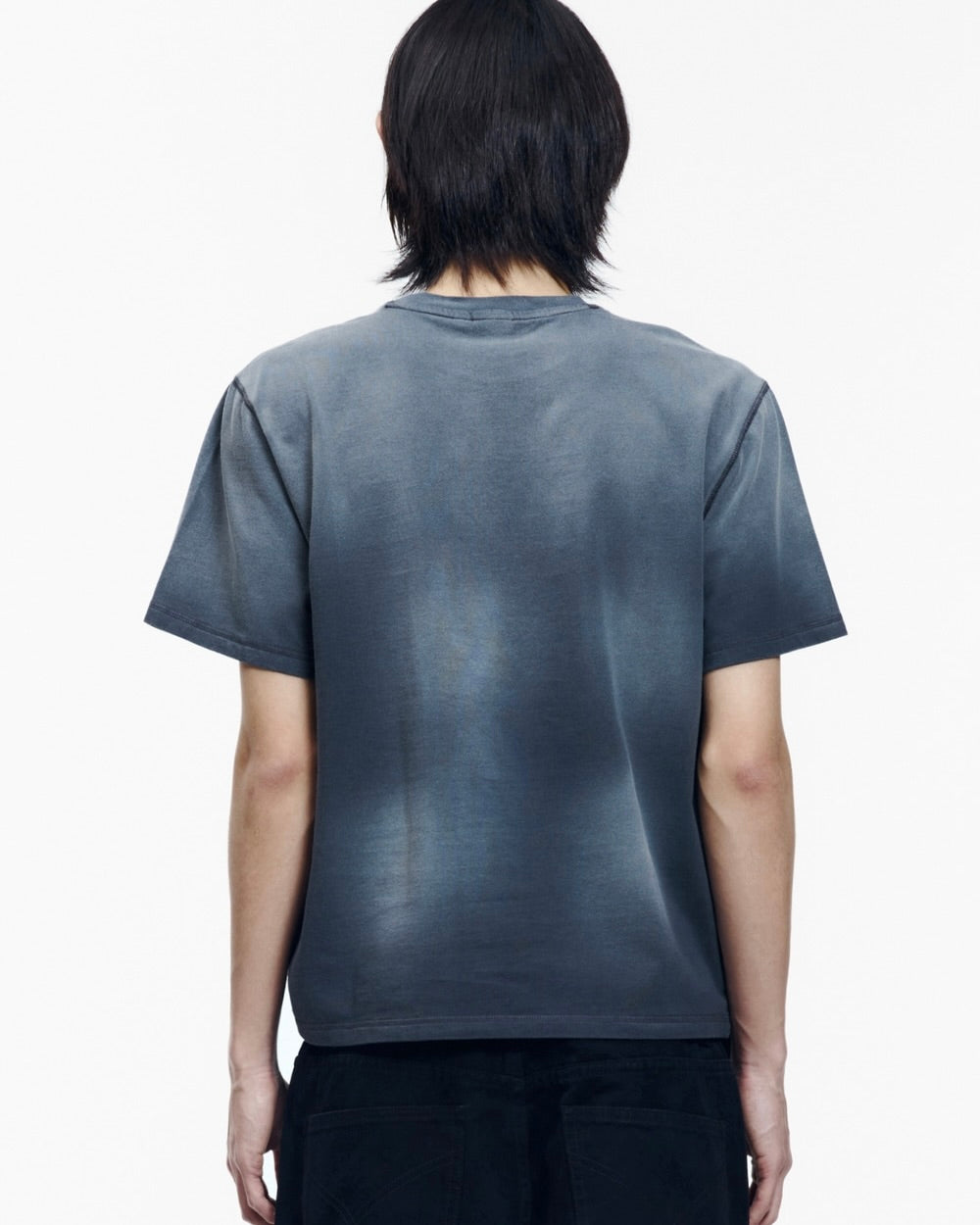 【AAKAM】Dust Fade CROS2 Half Top