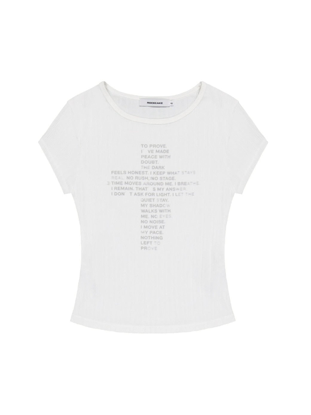 【ROCK CAKE】Cross Crop Top