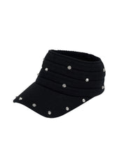 【LECYTO】Spike Studded Band Cap