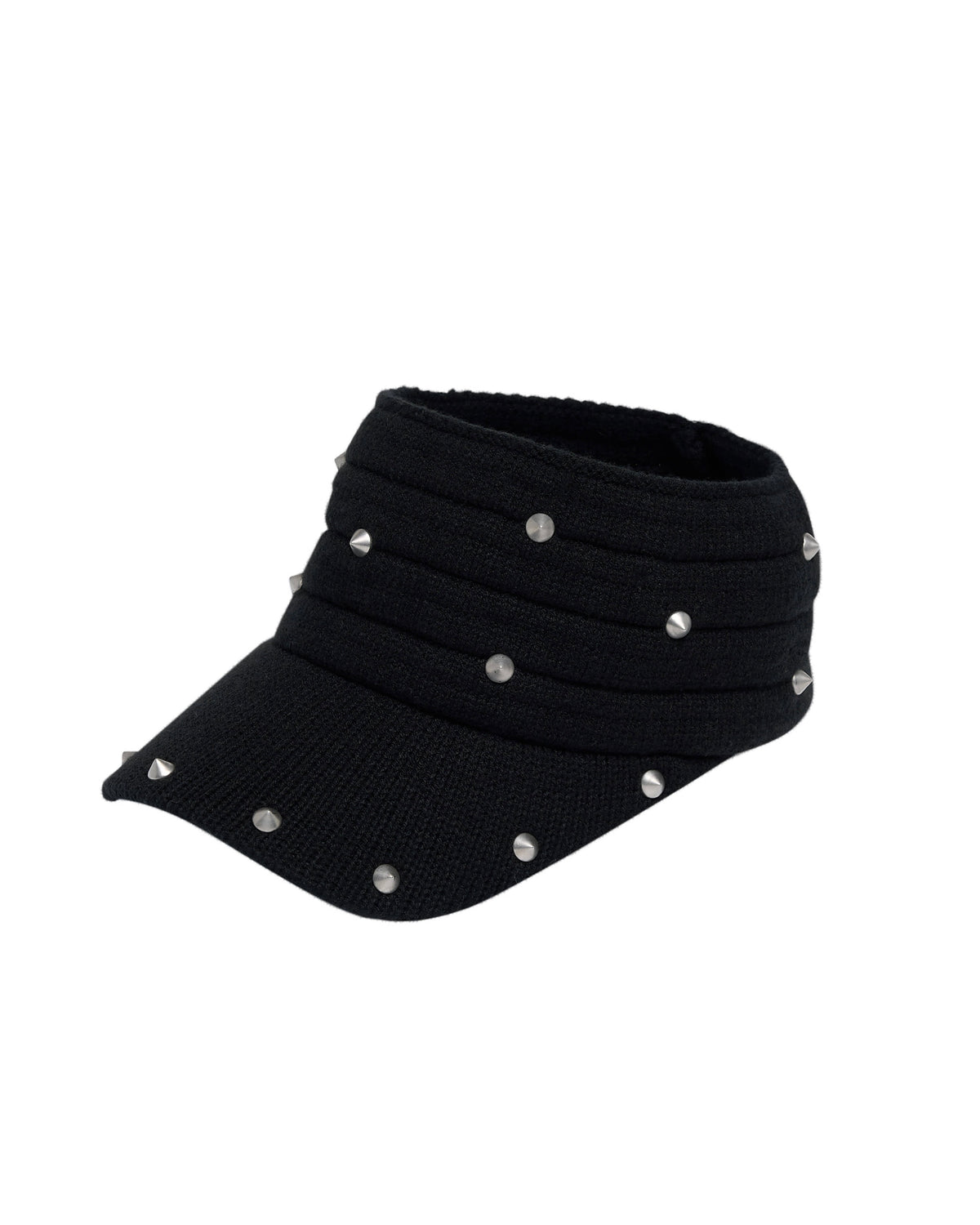 【LECYTO】Spike Studded Band Cap