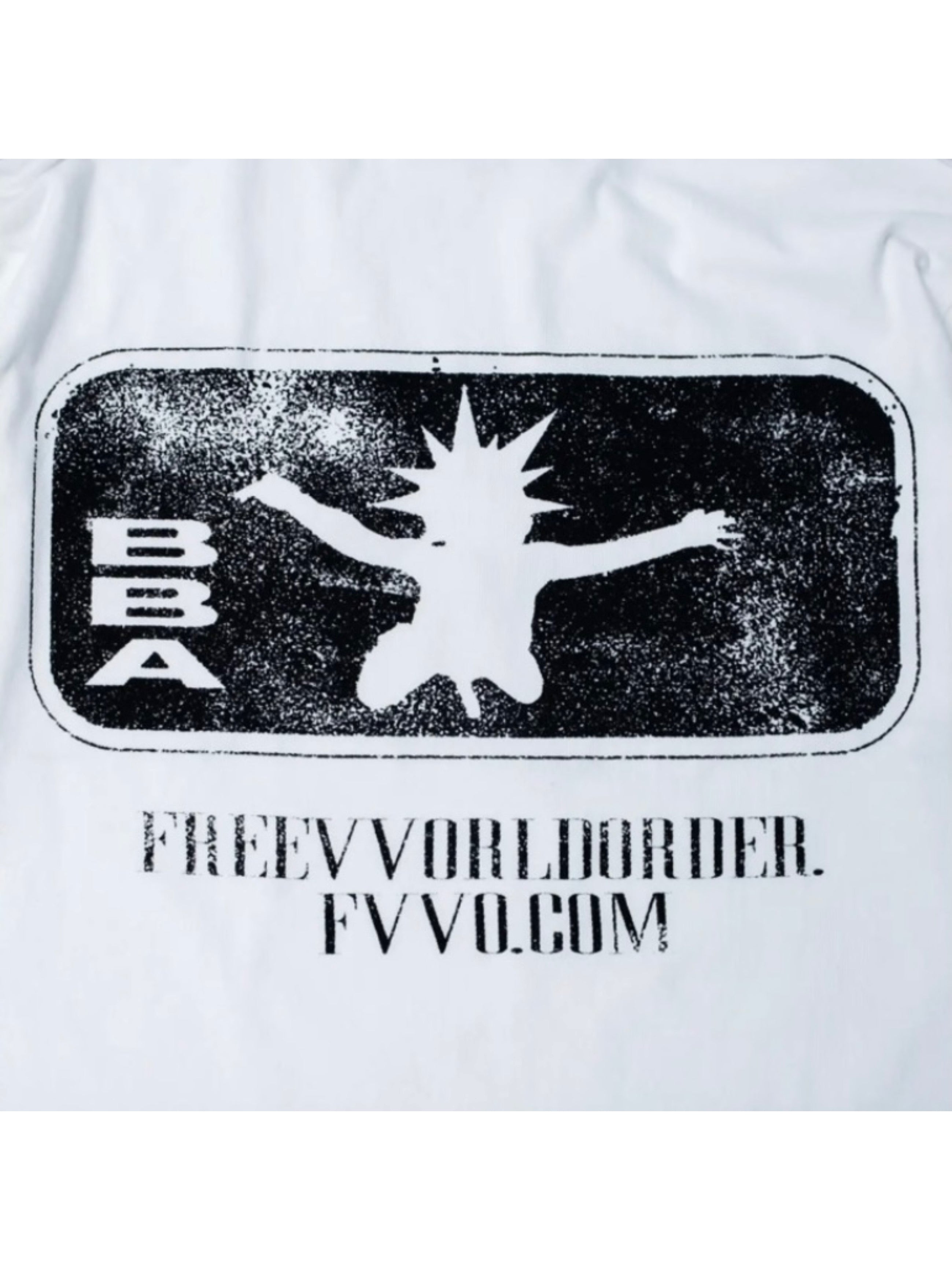 【F.V.V.O】Parody Logo Slim-Fit Long Sleeve Tee