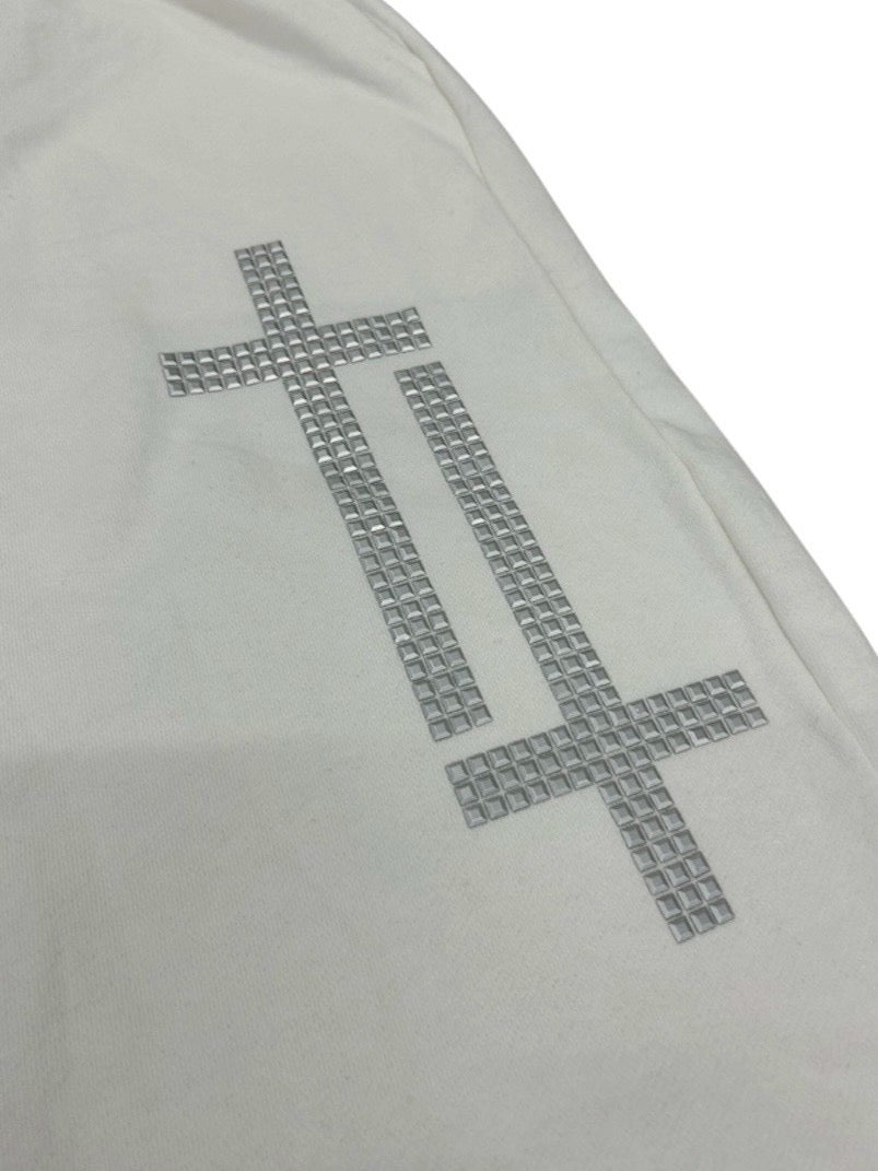 受注制【nmtc+】cross studs sweat pants (2color)