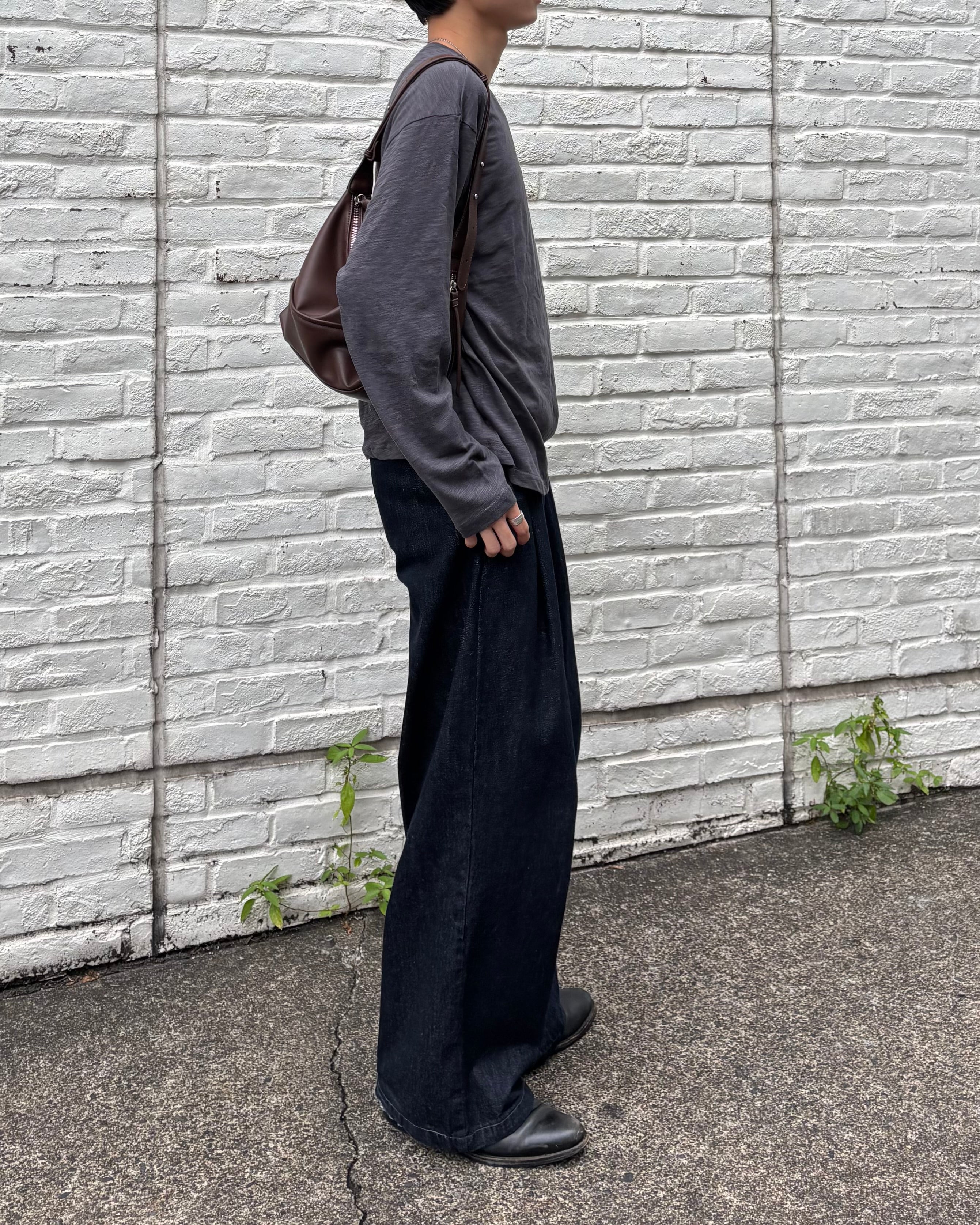 東京店WEB限定受注制【Chikashitsu +】summer slub long sleeve (4color)