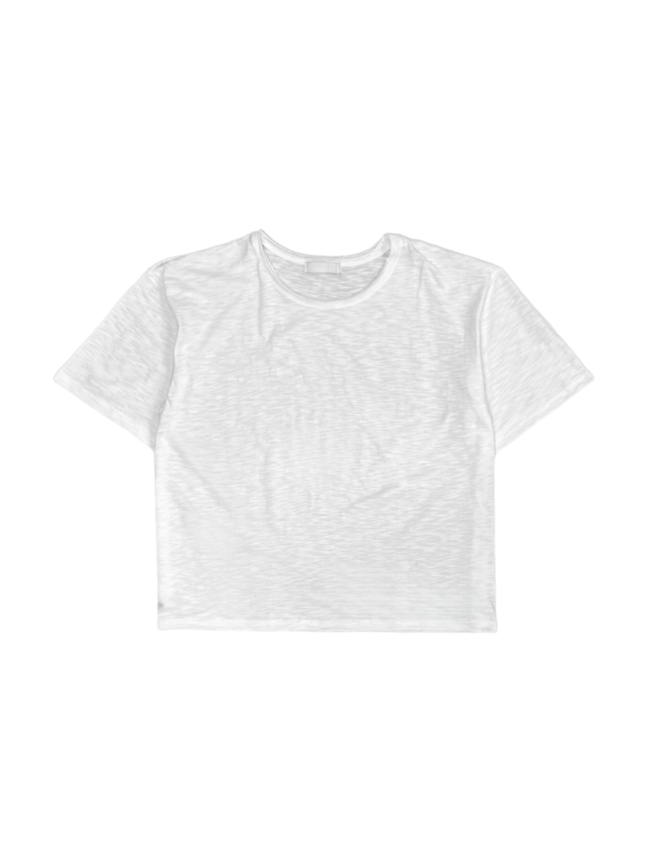 受注制【Chikashitsu +】sheer cotton box half sleeve (4color)