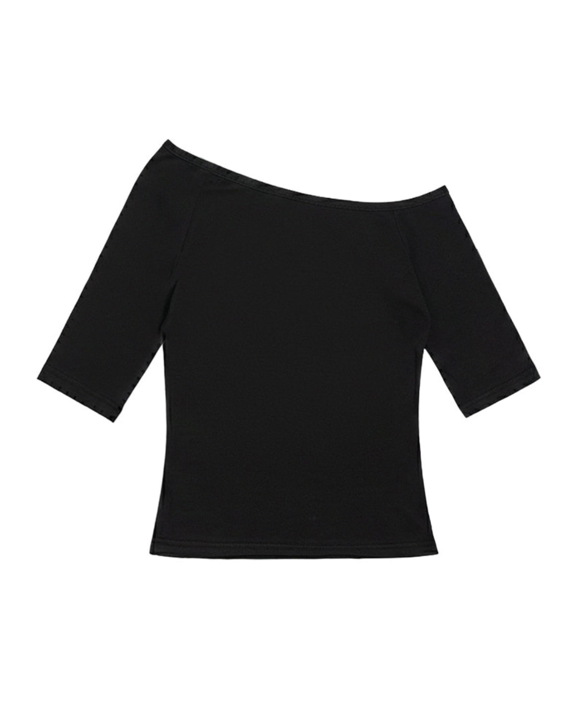 【FANCY CLUB】PLASTIC KISS ONE-SHOULDER TOP