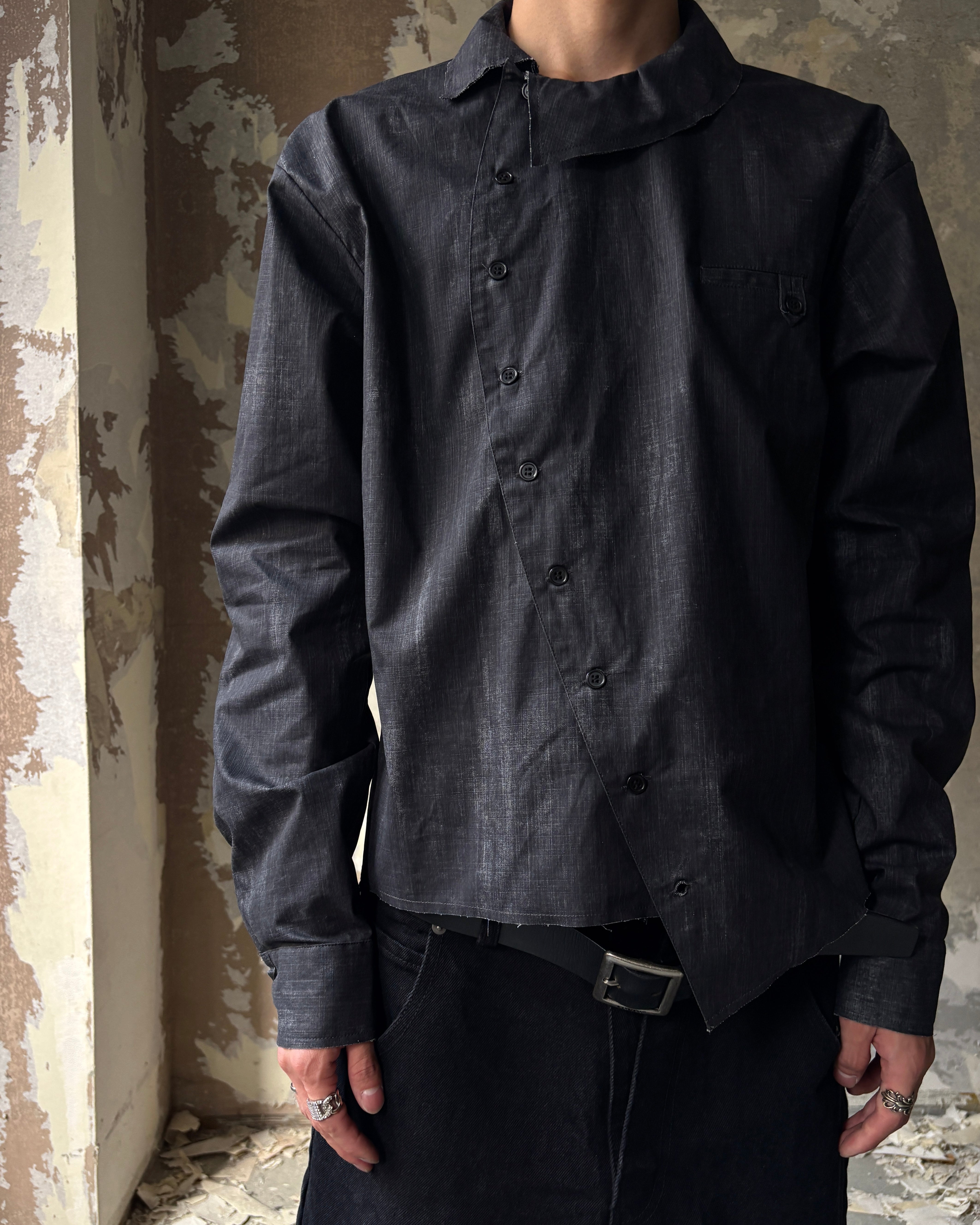 【Lee fi Ne】Offset Fade Shirt
