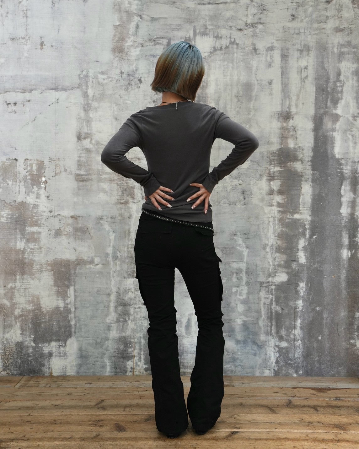 受注制【OaKS】fairy grunge long sleeve (3color)