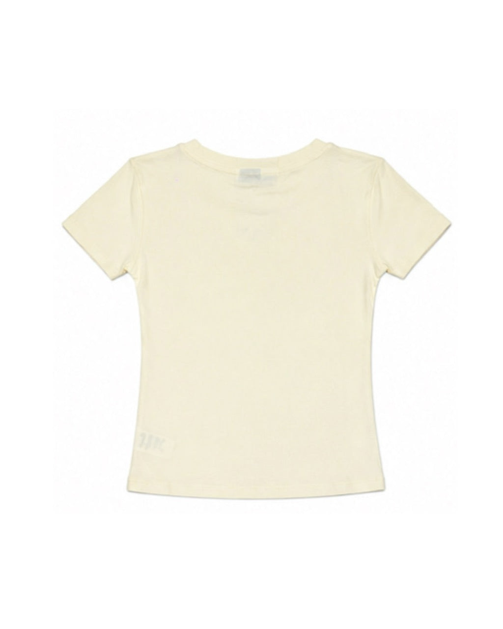 国際配送【Never mind the XU】flower rhinestone tee (3color)