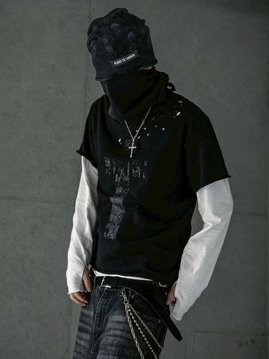 【roaringrad】Dirty Knit Beanie