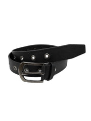 受注制【Chikashitsu +】vegan leather eyelet belt (2color)