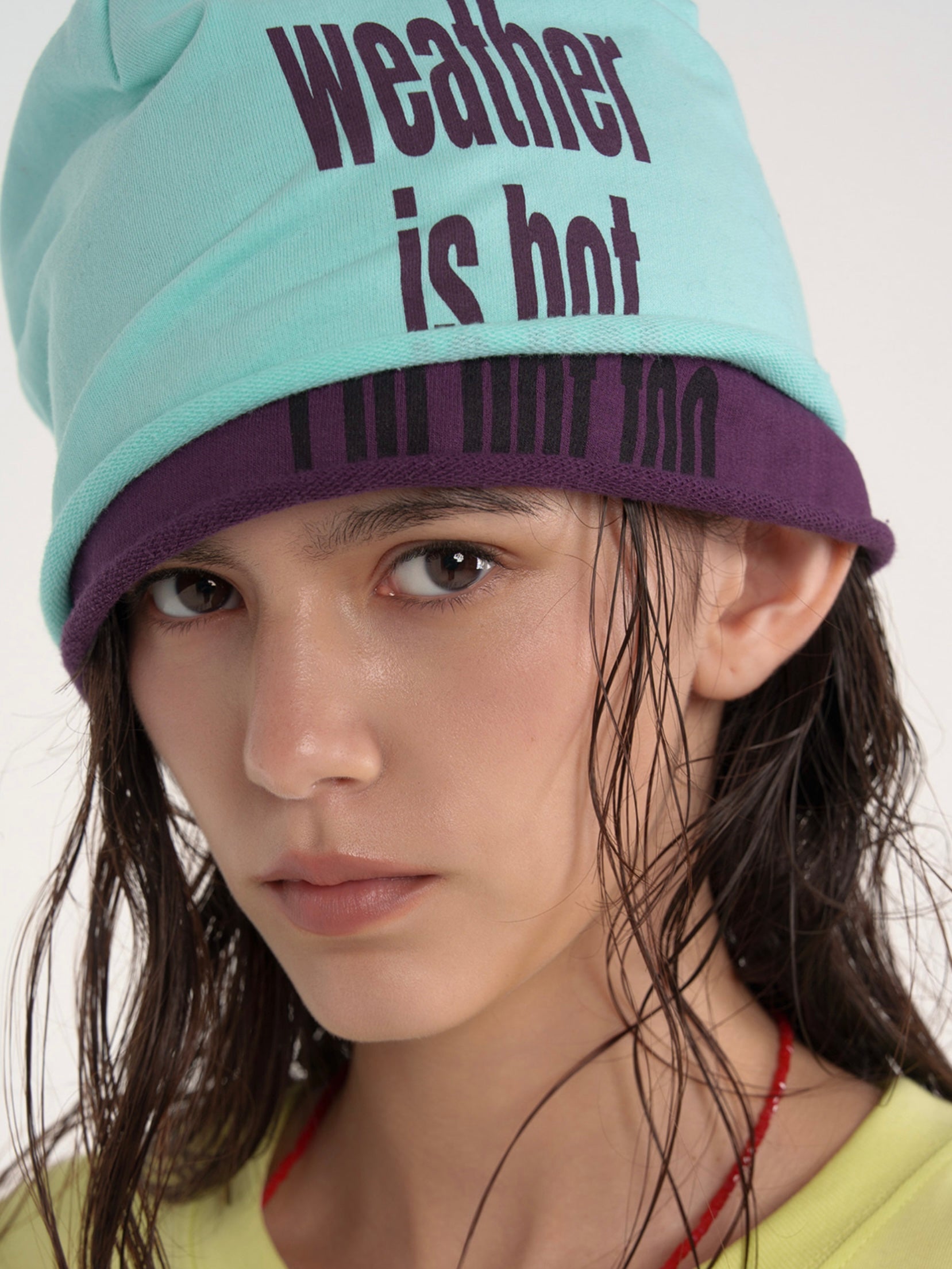 【ESC STUDIO】I'm hot double beanie