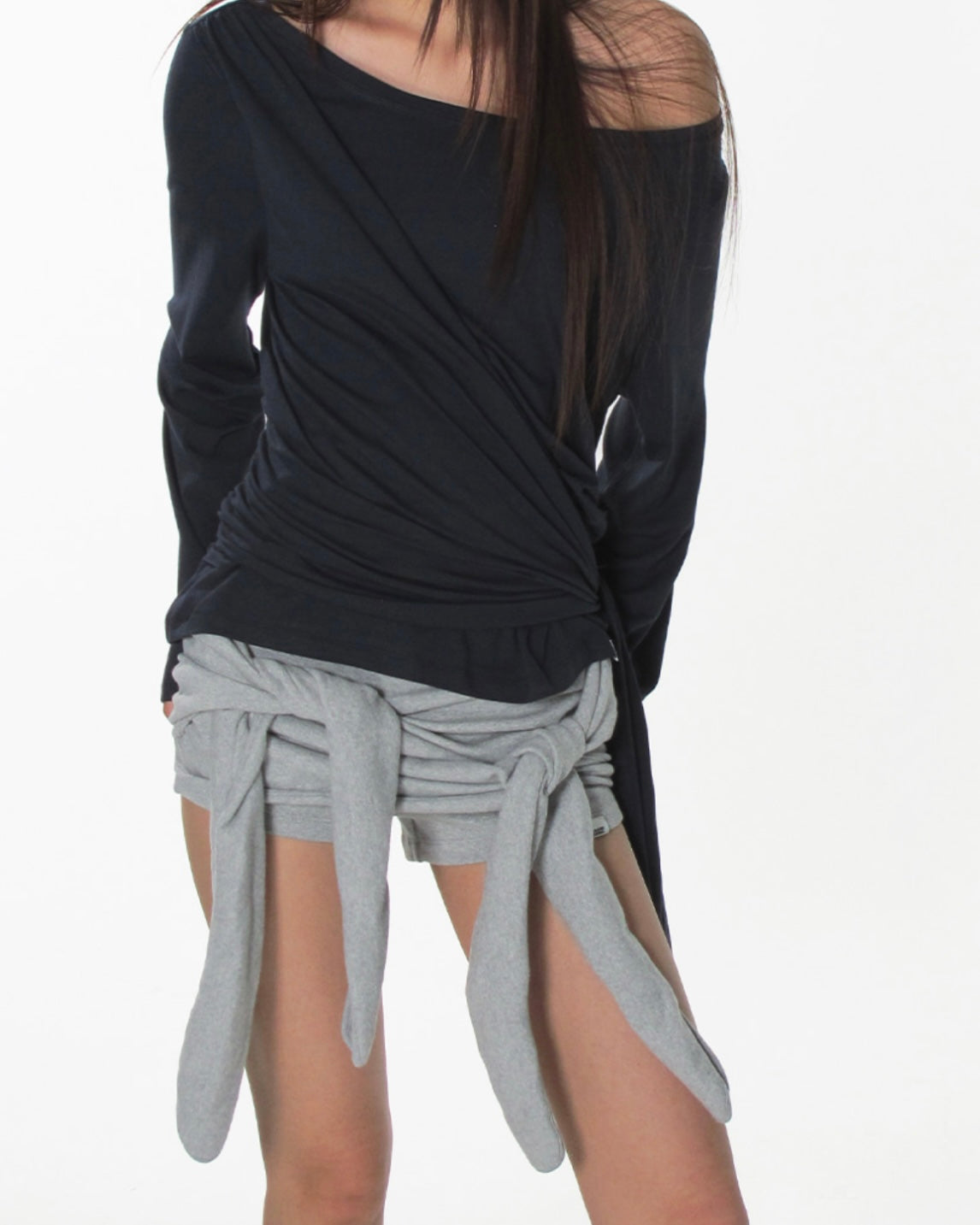 【CRANK】DOUBLE TIED MICRO SHORTS