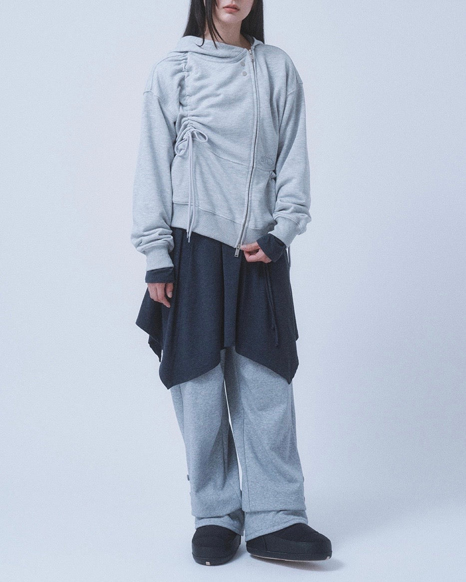 【TUOMIO】ROLL-UP BUTTON SWEATPANTS