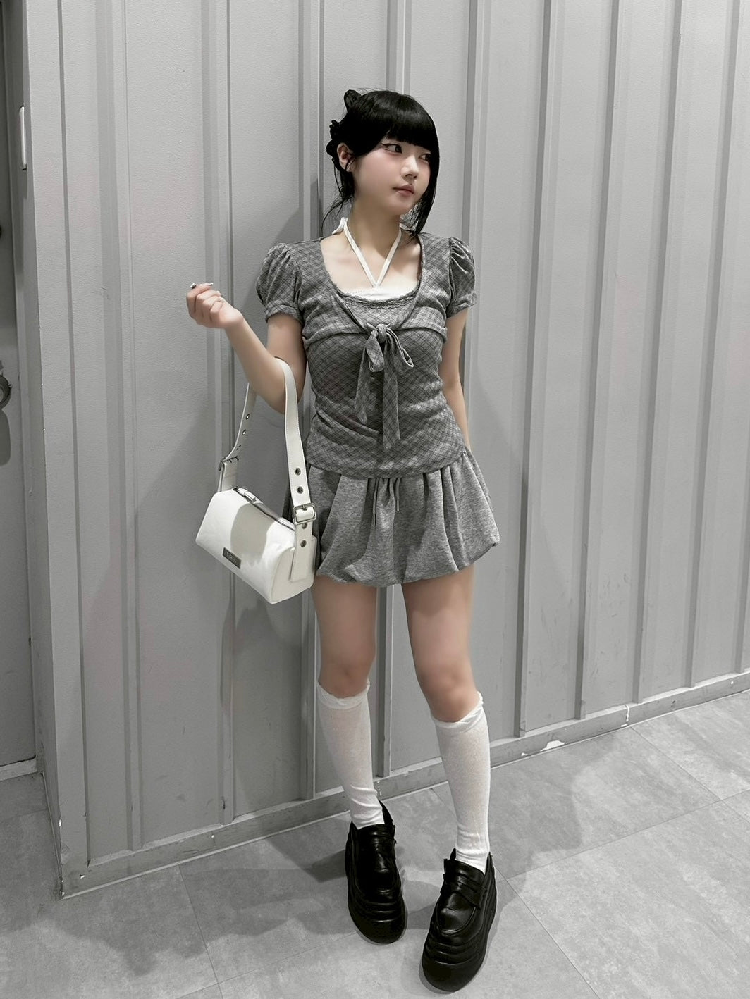 【nmtc+】balloon sweat skirt (3color)
