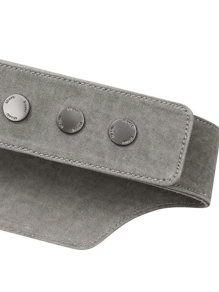 【Miseki seoul】Flap cotton belt