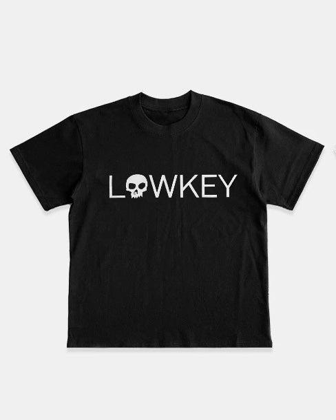 【LOWKEY CLUB】SKULL BASIC TEE
