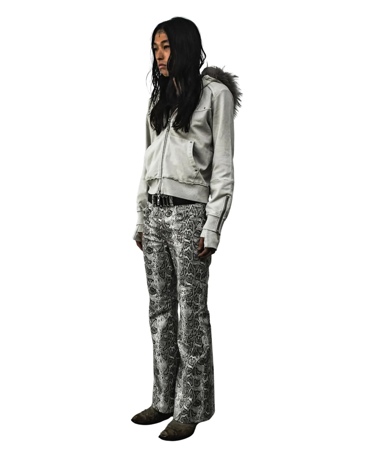 【TYPE SHADE】TYPE SAINT FUR HOODIE