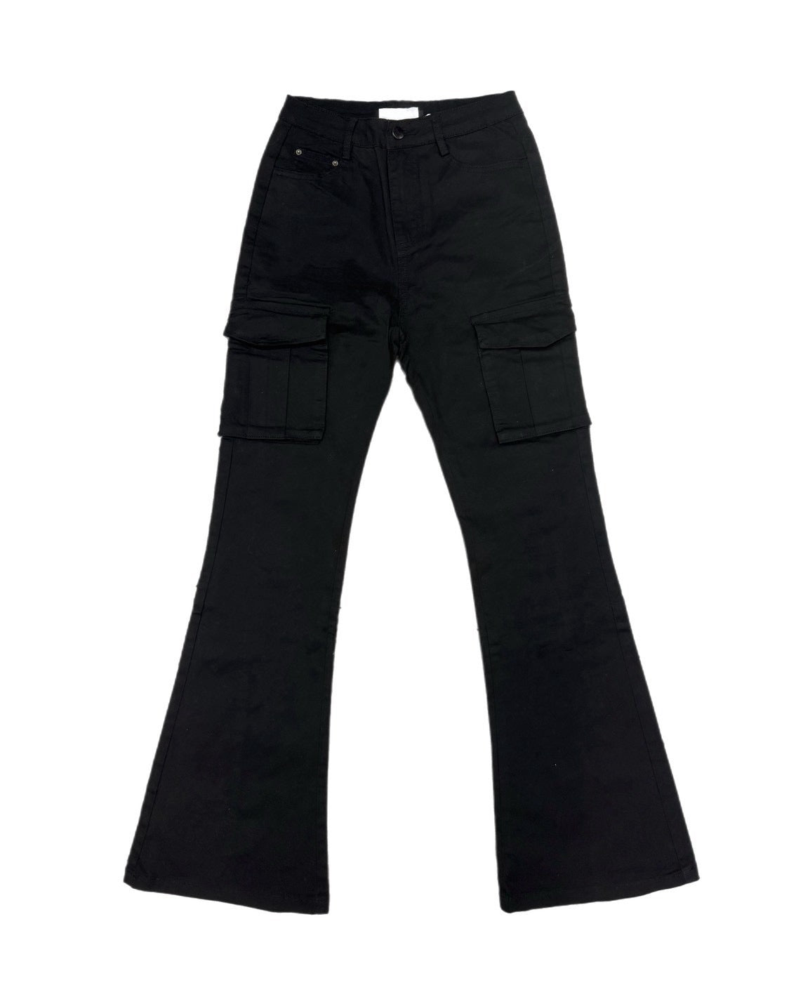 受注制【OaKS】low-rise bootcut cargo pants (2color)