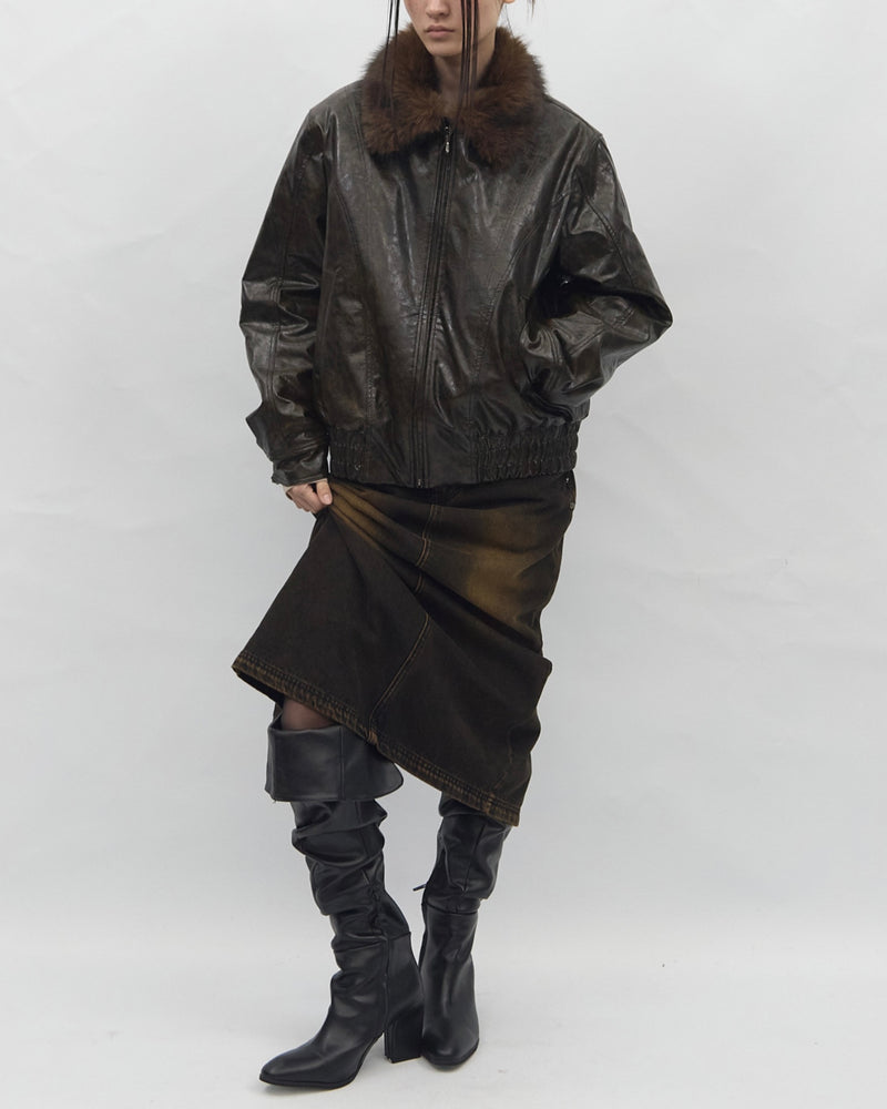 【BLR BLUER】Cracked Trace Jacket