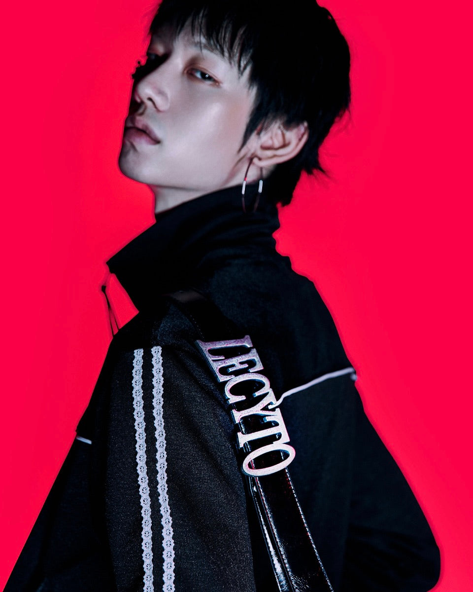 【LECYTO】Piping Line Track Zip Up Jacket