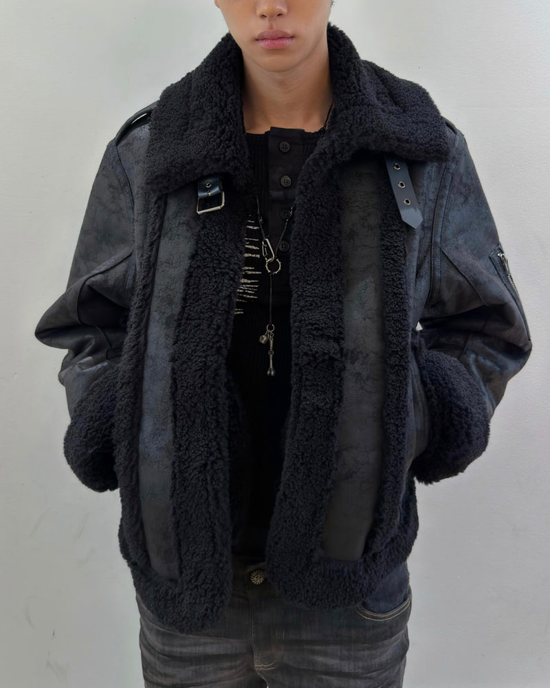 【LECYTO】Faded Outlaw Mustang Jacket