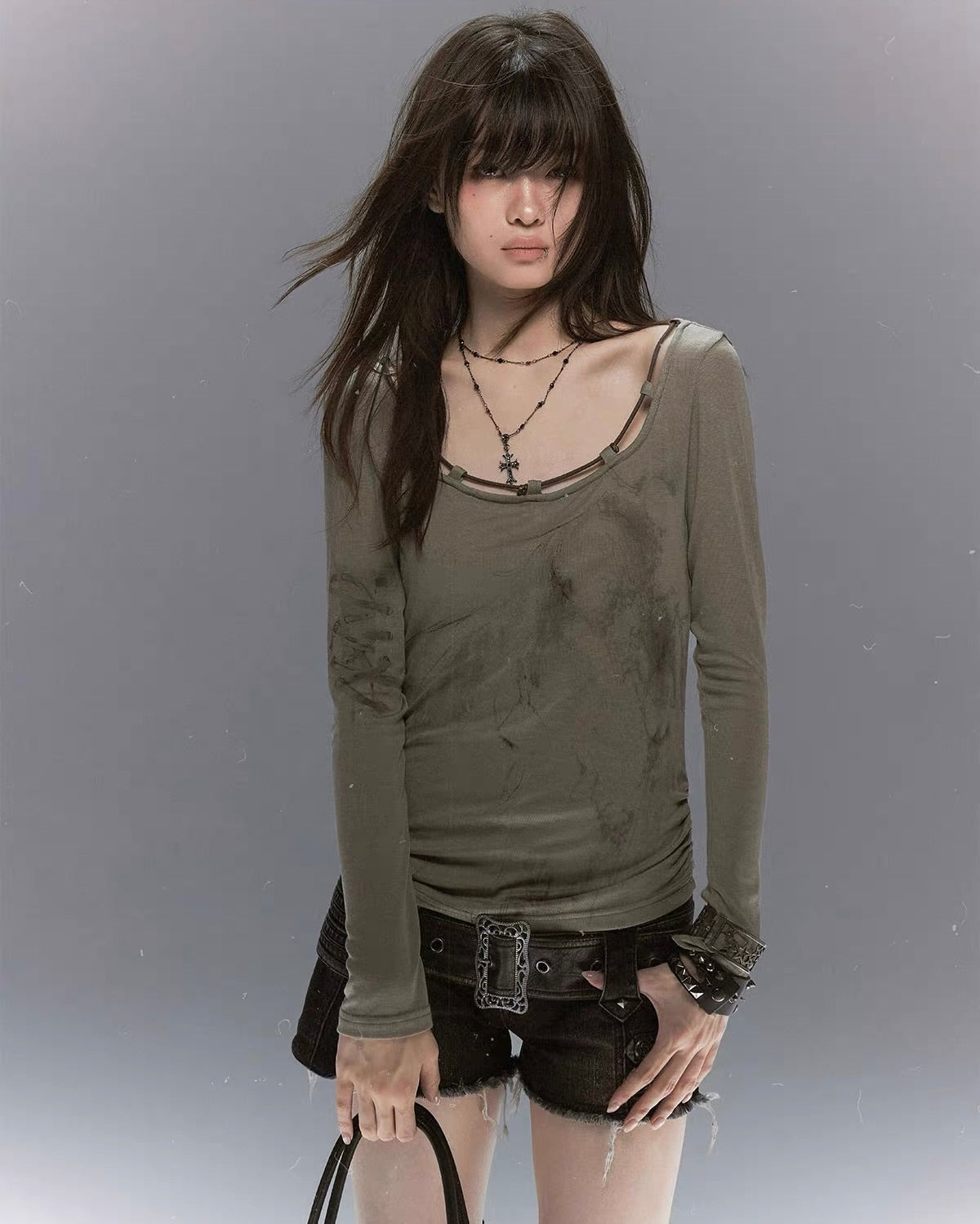 【Cest Nous】Angel Print Top