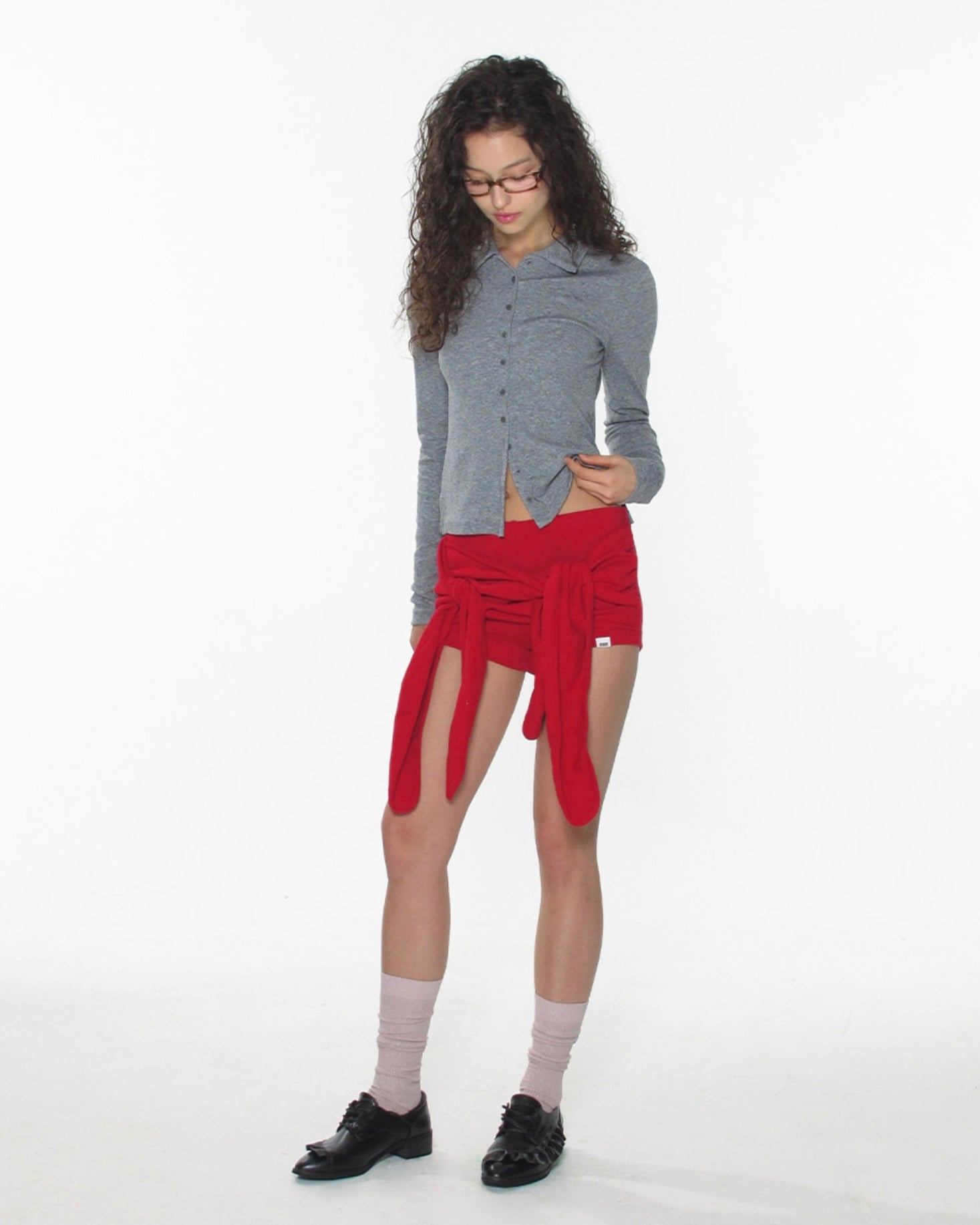 【CRANK】CLASSIC COLLARED CARDIGAN
