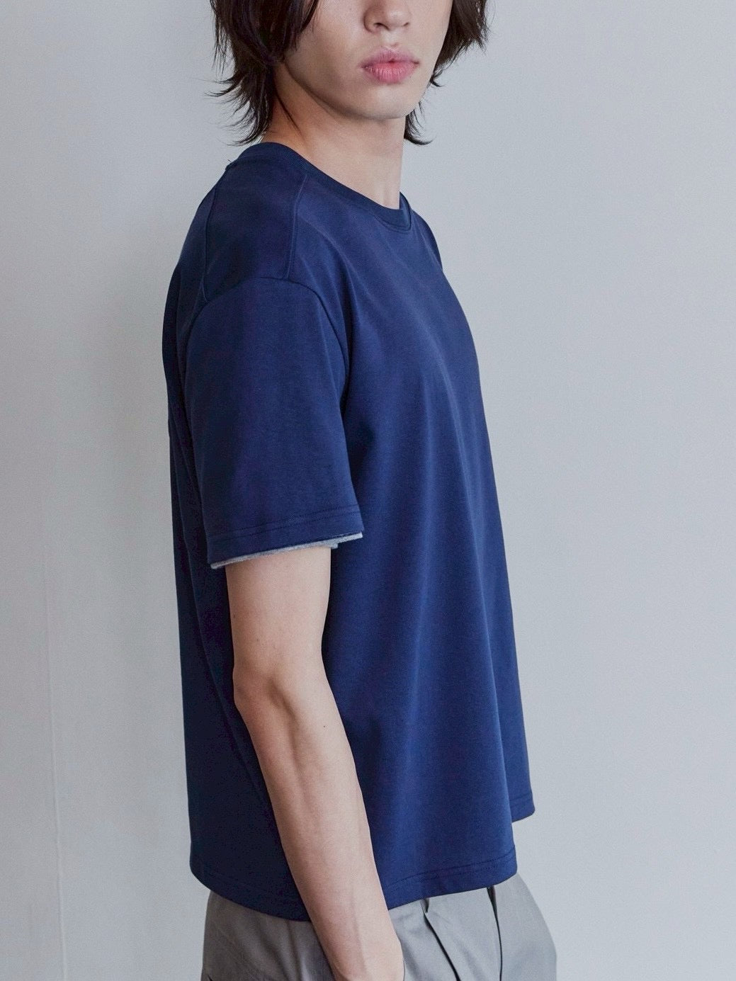 【Waviness】Stripe Layered T-shirts
