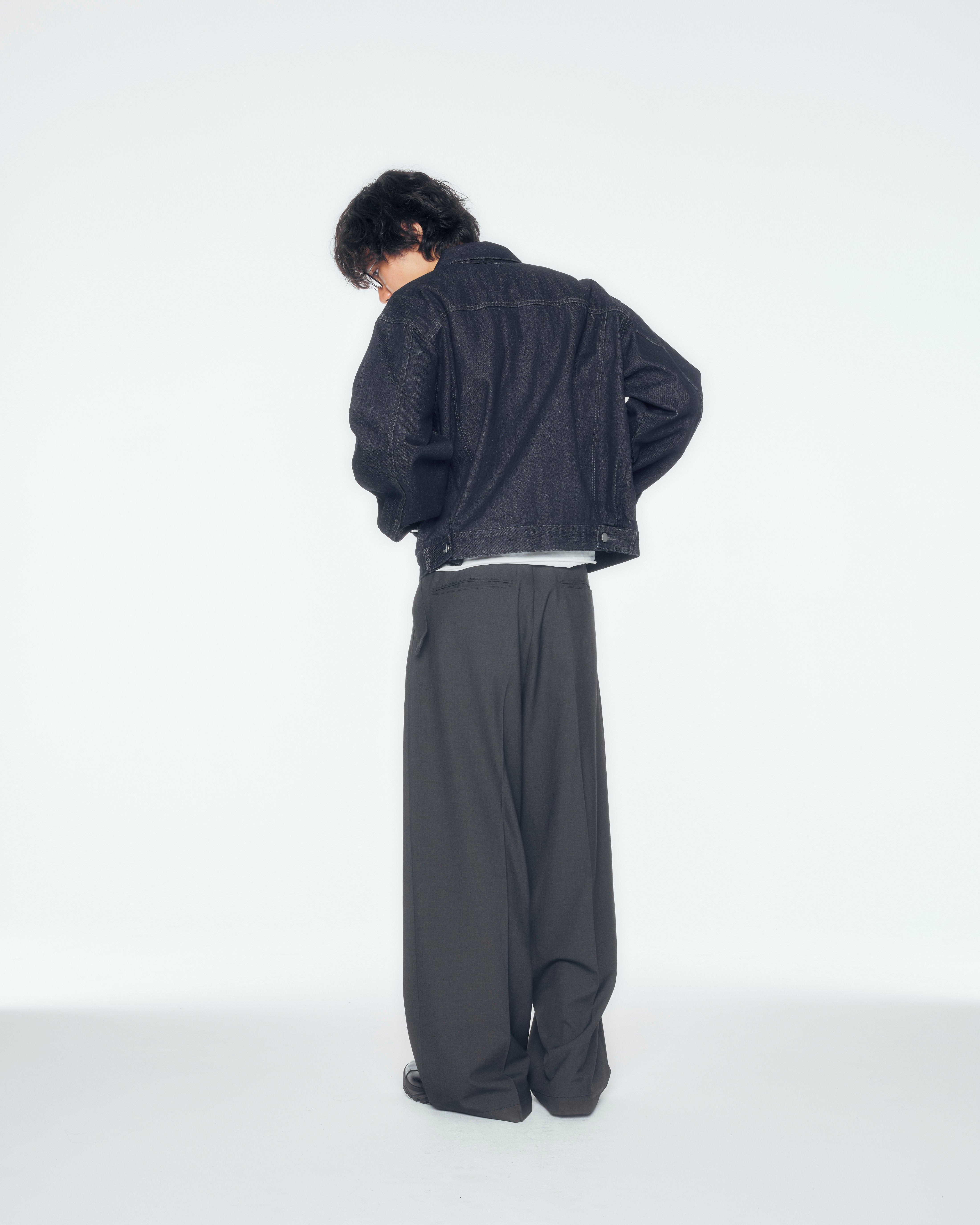 【CS】belt wide throusers