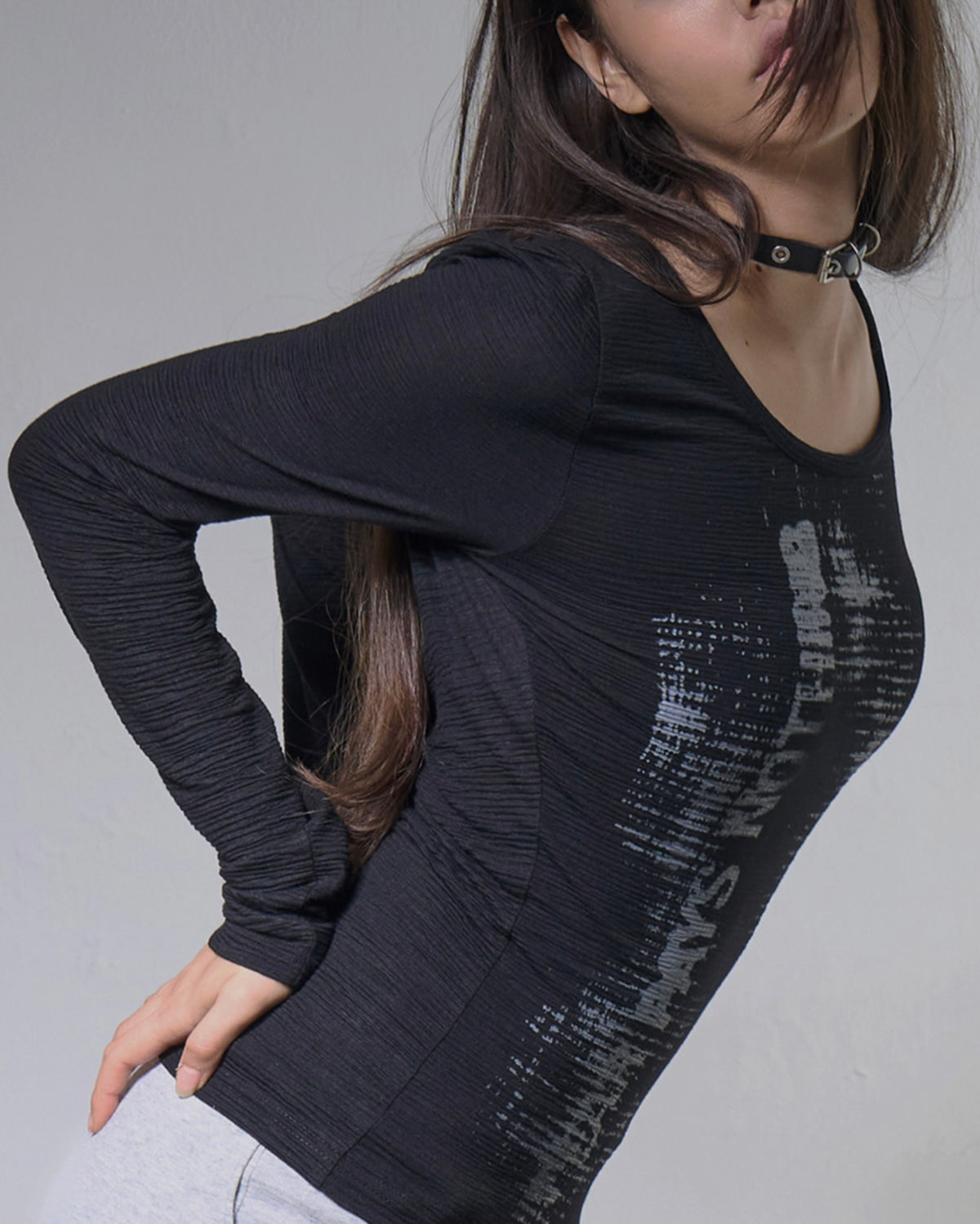 【FANCY CLUB】SIDE CORSET LONG SLEEVE