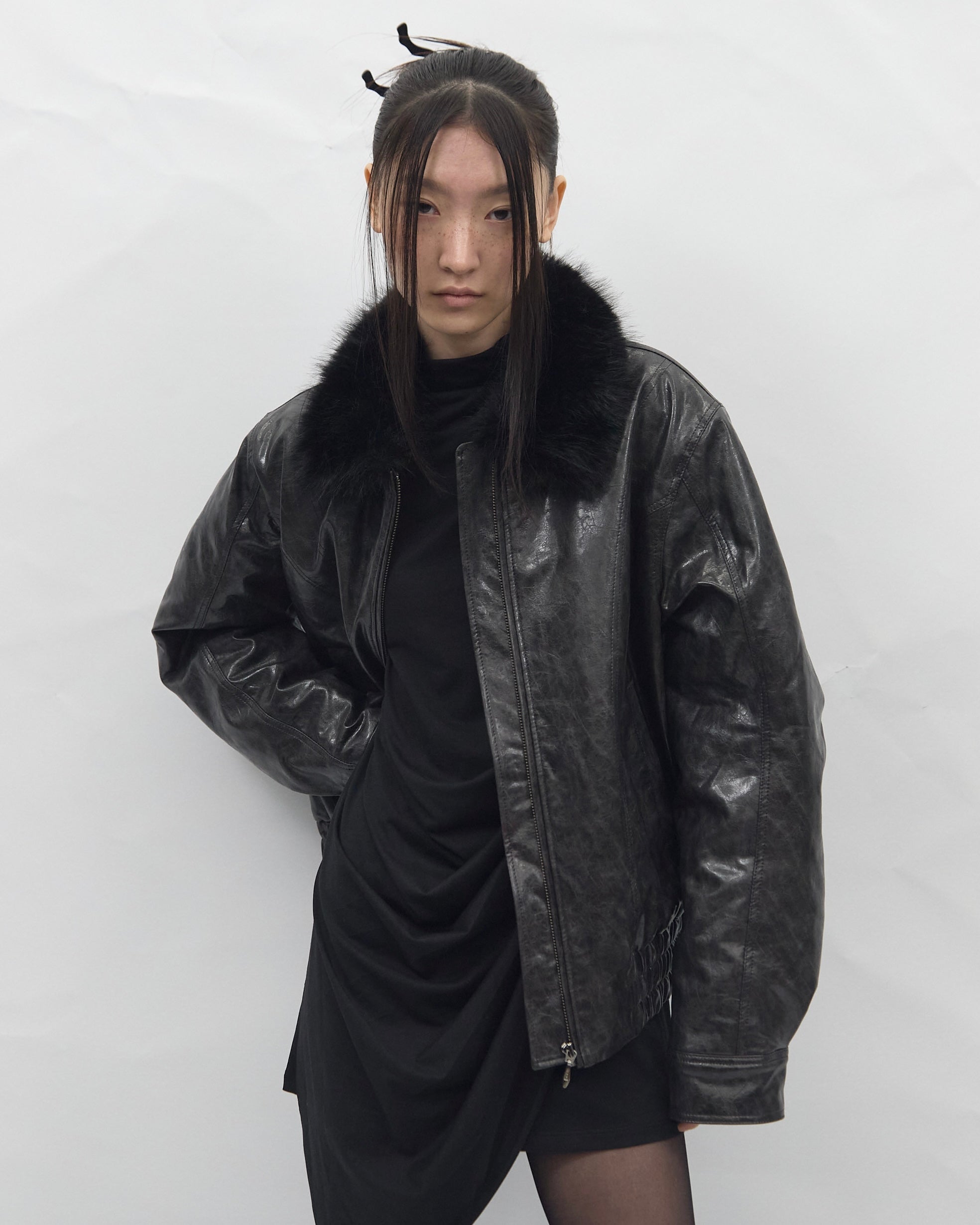 【BLR BLUER】Cracked Trace Jacket