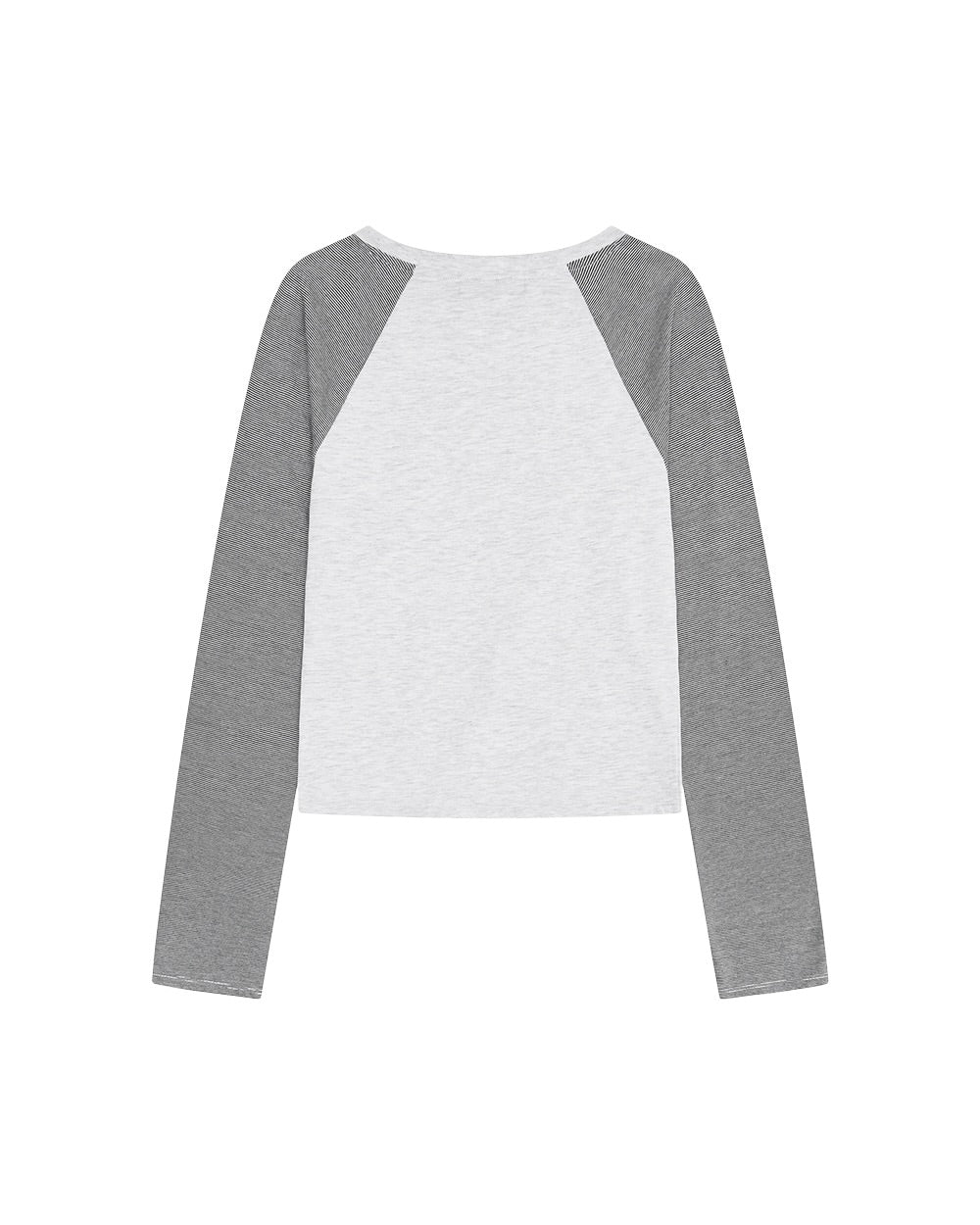 【TUOMIO】STRIPE BUTTON LONG SLEEVE