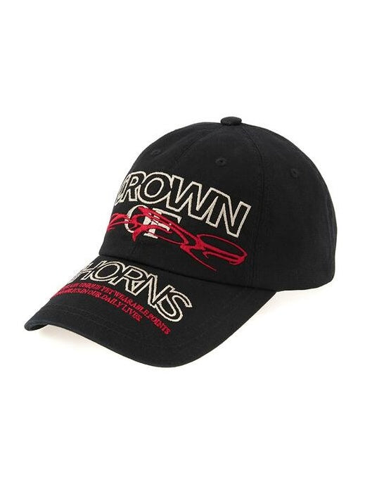 【DNSR】Crown Embroidery Ball Cap