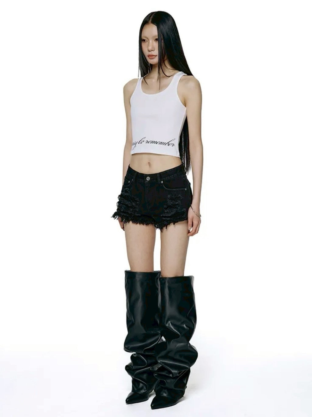 【ROCK CAKE】Back Line Strap Sleeveless