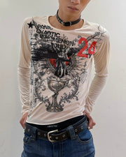 【LECYTO】24 See-Through Long Sleeve