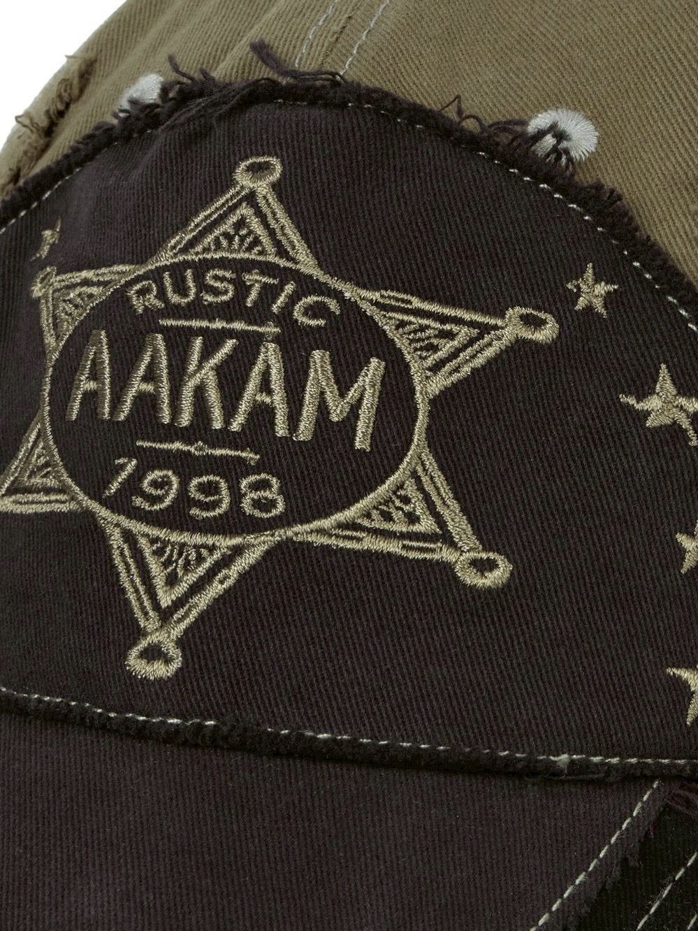 【AAKAM】Rustic Sheriff Ball Cap
