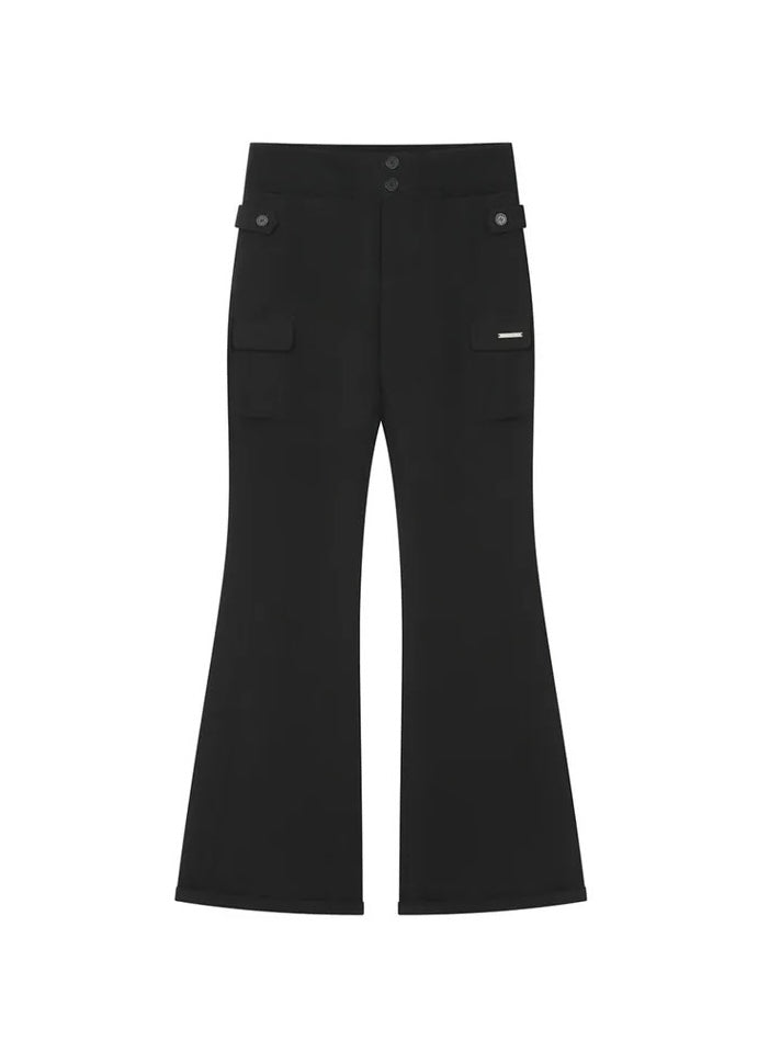 【Miseki seoul】Ribbed side pocket pants