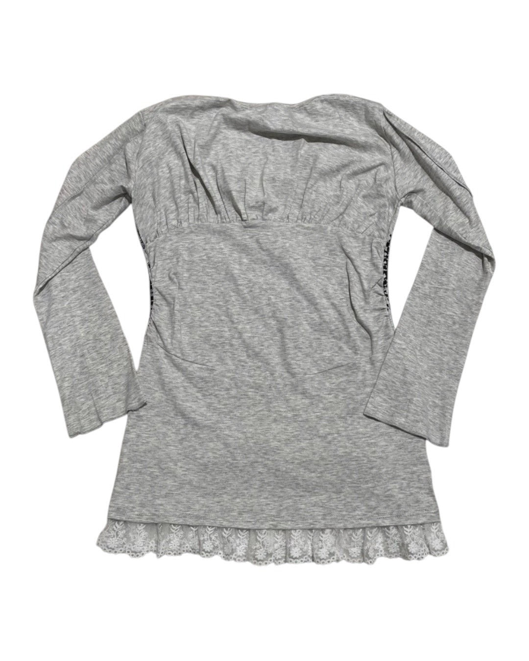 国際配送【BABY09】graphic lace long sleeve